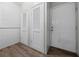Hallway with access to the front door and closet space at 4040 E Fort King St, Ocala, FL 34470