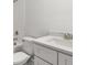 Bathroom with a tub-shower combo, and a white vanity with light countertop at 10512 Sw 49Th Avenue Rd, Ocala, FL 34476
