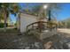 Cozy outdoor patio area at 18434 Se 24Th St, Silver Springs, FL 34488