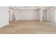Expansive living room showcasing wood-look flooring and recessed lighting at 1929 Nw 85Th Loop, Ocala, FL 34475