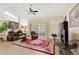 Spacious living room featuring comfortable seating and bright natural light at 5040 Nw 35Th St, Ocala, FL 34482