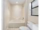 Clean and well-maintained bathroom with a tub/shower combination and neutral-toned walls at 644 Sw 2Nd St, Ocala, FL 34471