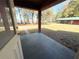 Covered patio overlooking the spacious backyard at 6611 Sw 80Th Ave, Ocala, FL 34481
