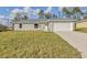 Charming single-story home featuring a well-manicured lawn and an attached two-car garage at 7772 Sw 146Th Lane Rd, Ocala, FL 34473