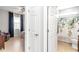 View of a bedroom leading to an en-suite bathroom with shower at 8245 Sw 78Th Terrace Rd, Ocala, FL 34476