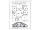 Floor plan displaying the layout of a home with 3 bedrooms, 3 baths, and a 2-car garage at 9594 Se 61St Ter, Belleview, FL 34420