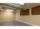 An empty space in the garage offering the opportunity to create storage space with a clean background at 16276 Sw 14Th Ct, Ocala, FL 34473