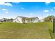 Large grassy back yard offering ample space for outdoor activities and relaxation at 17421 Se 107Th Ct, Summerfield, FL 34491