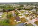 Neighborhood aerial view of a home nestled among mature trees in a quiet community at 21 Pecan Pass Ter, Ocala, FL 34472