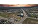 Aerial view of a neighborhood, showing a playground, pool, and surrounding homes at 6320 Sw 74Th Terrace Rd, Ocala, FL 34474