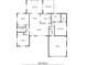 Detailed floor plan showing the layout of the home's rooms and dimensions at 9493 Se 173Rd Ln, Summerfield, FL 34491