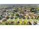 Birds eye view of a peaceful neighborhood, with neatly arranged houses and tree coverage at 11569 Sw 71St Cir, Ocala, FL 34476