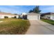 Traditional single-story home boasting a manicured lawn and a convenient two-car garage, creating a welcoming curb appeal at 11569 Sw 71St Cir, Ocala, FL 34476