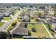 Aerial view of community with fenced yards, mature landscaping, and multiple homes at 4731 Se 32Nd St, Ocala, FL 34480