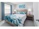 Cozy bedroom with a comfortable bed, stylish bedding, and soothing decor with a view to the outside at 5370 Sw 45Th Ave, Ocala, FL 34474