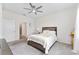 The bedroom offers great light, neutral colors, and carpet flooring at 9238 Sw 60Th Terrace Rd, Ocala, FL 34476