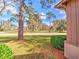 Peaceful street view of a home with lush greenery overlooking Wyomina Park's trees and play areas at 1022 Ne 11Th Ave, Ocala, FL 34470