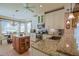 Beautiful kitchen featuring modern appliances and a center island at 13128 Se 97Th Terrace Rd, Summerfield, FL 34491