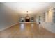 Spacious living room with fireplace, tile floors, and built-in shelving at 4301 Se 6 Ave, Ocala, FL 34480