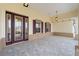 Covered front porch showcasing stylish pavers and a decorative front door at 10314 Sw 96Th Loop, Ocala, FL 34481
