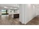 Open-concept living space with luxury vinyl flooring and recessed lighting at 10557 Sw 98Th Ln, Ocala, FL 34481