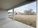 View from the covered back patio looking onto the backyard at 3085 Sw 131St Place Rd, Ocala, FL 34473