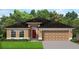 Charming single-story home with well-maintained landscaping and a two-car garage at 4381 Sw 90Th Pl, Ocala, FL 34476