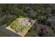 Overhead view of the home situated on a spacious lot in a leafy, established neighborhood at 4425 Se 2Nd Pl, Ocala, FL 34471