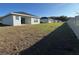 Expansive backyard featuring lush greenery and ample space for outdoor activities at 6620 Se 108Th Ln, Belleview, FL 34420