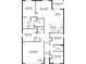 Detailed floor plan showcasing the layout of the home, including the bedrooms, bathrooms, and living spaces at 13100 Sw 84Th Terrace Rd, Ocala, FL 34473