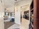 Inviting entryway showcasing an open floor plan to the living room and kitchen at 159 Water Trak, Ocala, FL 34472