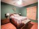 This room offers wood floors and comfortable furnishings at 3447 Sw 19Th Pl, Ocala, FL 34474
