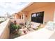 Charming private outdoor patio featuring plants and flowers at 3447 Sw 19Th Pl, Ocala, FL 34474
