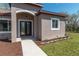 Close up of the beautiful double door front entrance at 4869 Nw 101St Street Rd, Ocala, FL 34482