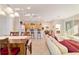 Open floorplan with sightlines from the dining table to the living room at 7092 Sw 93Rd Ave # 1, Ocala, FL 34481