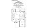 Detailed floor plan showing the layout of this 3-bedroom, 2-bath home at 8961 Se 130Th Loop, Summerfield, FL 34491