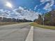 Street view with clear signage amidst a backdrop of lush greenery under a sunny, cloud-speckled sky at Tbd Malauka Rd, Ocklawaha, FL 32179