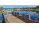 Wooden dock on the water used for recreation at Tbd Malauka Rd, Ocklawaha, FL 32179