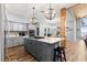Kitchen with stainless steel appliances, granite countertops, and a central island with bar seating at 12336 E Highway 25, Ocklawaha, FL 32179
