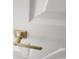 Modern gold hardware on a white door at 12876 Se 42Nd Ct, Belleview, FL 34420