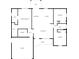 Detailed floor plan showcasing layout of the home, including bedrooms, bathrooms, and living spaces at 12876 Se 42Nd Ct, Belleview, FL 34420