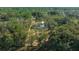 Expansive aerial view of a well-maintained home site surrounded by a dense tree canopy at 13751 Sw 49Th Pl, Ocala, FL 34481