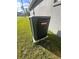 Goodman HVAC unit on a concrete slab, showing outdoor heating and cooling system at 15055 Se 93Rd Ct, Summerfield, FL 34491
