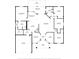 Detailed floor plan showcasing the layout of this single Gathering home at 234 Locust Pass Loop, Ocala, FL 34472