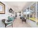 Bright lanai with gorgeous lake view at 3321 Woodridge Dr, The Villages, FL 32162