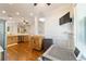 Bright and airy kitchen with wood floors, eat in dining, and stainless steel appliances at 8342 Sw 82Nd Loop, Ocala, FL 34481