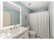 Modern bathroom with sleek vanity, well lit mirror, and a clean, refreshing ambiance at 8350 Sw 93Rd Ln # C, Ocala, FL 34481