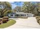 Charming single-story home with a circular driveway and a well-manicured lawn at 8380 Se 7Th Avenue Rd, Ocala, FL 34480