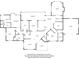 Detailed floor plan showcasing the layout of the residence, including the kitchen, bedrooms, and living spaces at 8380 Se 7Th Avenue Rd, Ocala, FL 34480