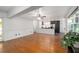 Inviting living room with a seamless transition to the updated kitchen area at 11 Se 31St St, Ocala, FL 34471